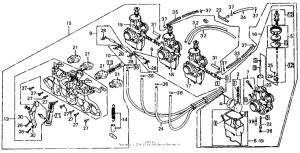CB750 Карбюратор