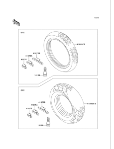VN750 Покрышки