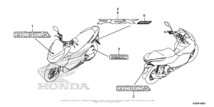 PCX150 Mark + Emblem