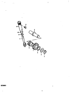 GT200 Tachometer drive gear