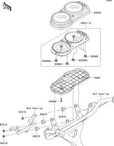 ZX600 Приборы