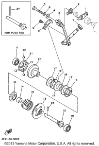 WR250Z Регулятор,вед .звезда