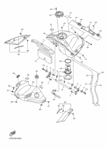YZF-R1 Топливный бак