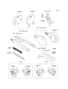 KX500 Label(kx500-e1 / e2)