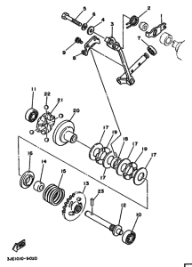 YZ250 YZ250B Корпус / кузов компл governor
