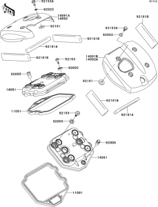  Крышка головки цилиндров