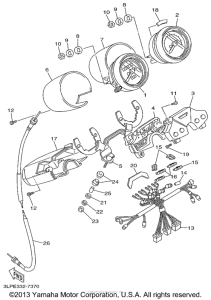XV1100LC Приборы