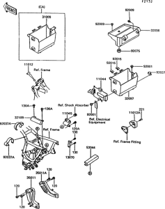 ZG1000 Короб для АКБ