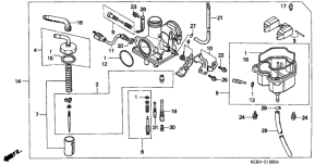 CA125 Carburetor assy