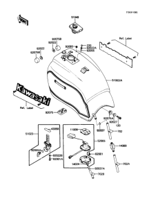 ZN1300 Fuel tank(1 / 2)