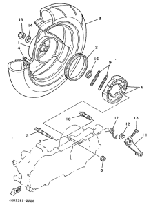 YE50 Переднее колесо