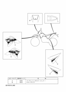 WR250X ｸﾞﾗﾌｲﾂｸ & ｴﾝﾌﾞﾚﾑ