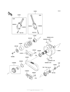 VN2000 Коленвал