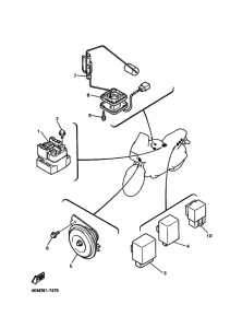 XJ900S Equipo electrico