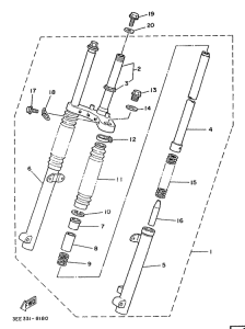 FS1 Передняя вилка