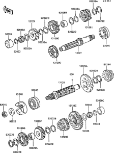 Z550 Трансмиссия