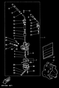 CW50RS Карбюратор