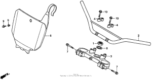 CR250R Handlebar 97-98