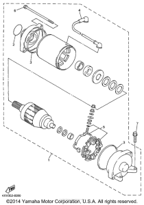 YZF-R1 Стартер