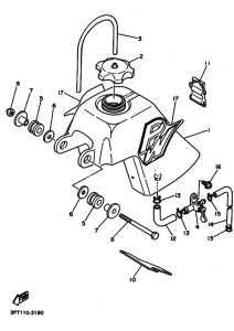 PW50 PW50E Tank fuel