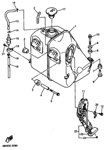 GTS1000A GTS1000AF Tank fuel