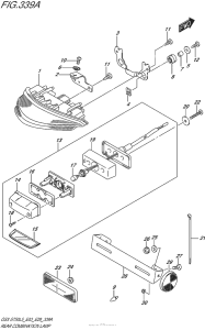 GSX-S750 Задний фонарь