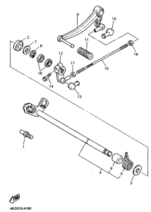XJR1300 Вал переключения
