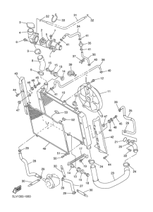 FZS1000 Radiator. hose