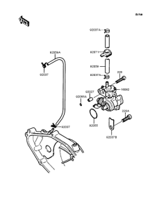 KMX50 Масляный насос и фильтр