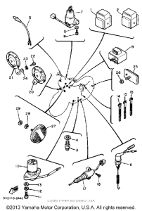 XJ650RJ Электрика