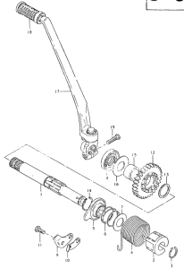 SP400 Ножной стартер