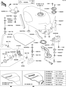 ZX600 Fuel tank(1 / 4)