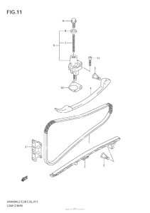 AN400 (ABS) Цепь ГРМ