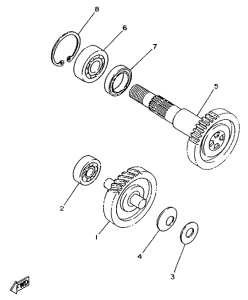 YA50S Трансмиссия