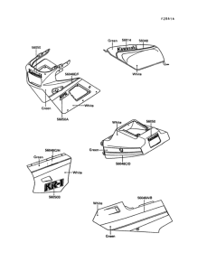 KR250 Наклейки