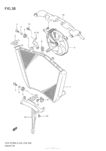 GSX-R1000Z Radiator (Gsx-R1000Zl3 E28)