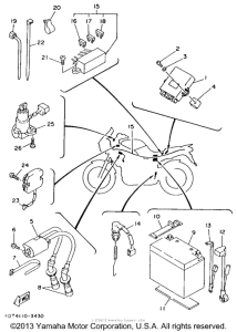 TDM850E Электрика