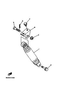 CY50 CY50D Задняя подвеска