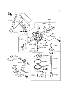 KL110 Карбюратор