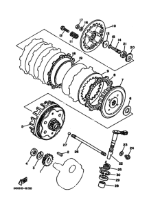 ST225 Сцепление и сервопривод