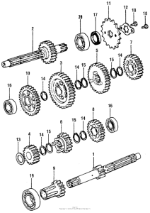 XR75 Трансмиссия