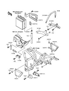 EL250 Короб для АКБ