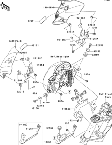 ER650 Обтекатели