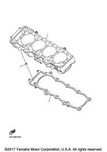 YZF-R1M Цилиндры