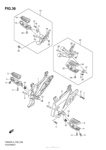 GW250 Подножки