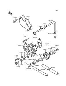  Масляный насос и фильтр
