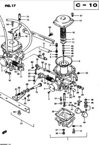 GS450 Carburetor assy
