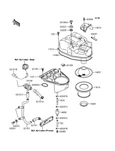 ZR250 Воздушный фильтр