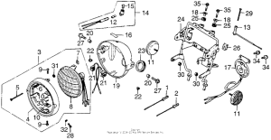 XL250 Headlight + horn