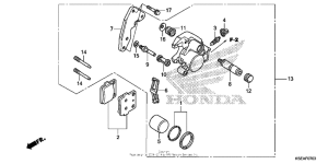  Передний суппорт